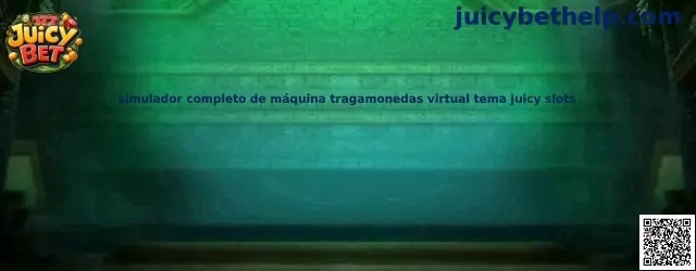 Simulador completo de máquina tragamonedas virtual tema Juicy Slots